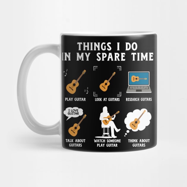 Things I Do In My Spare Time Quotes Funny Gift T-Shirt by kimmygoderteart